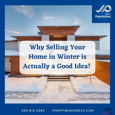 Why Selling Your Home in Winter is Actually a Good Idea!